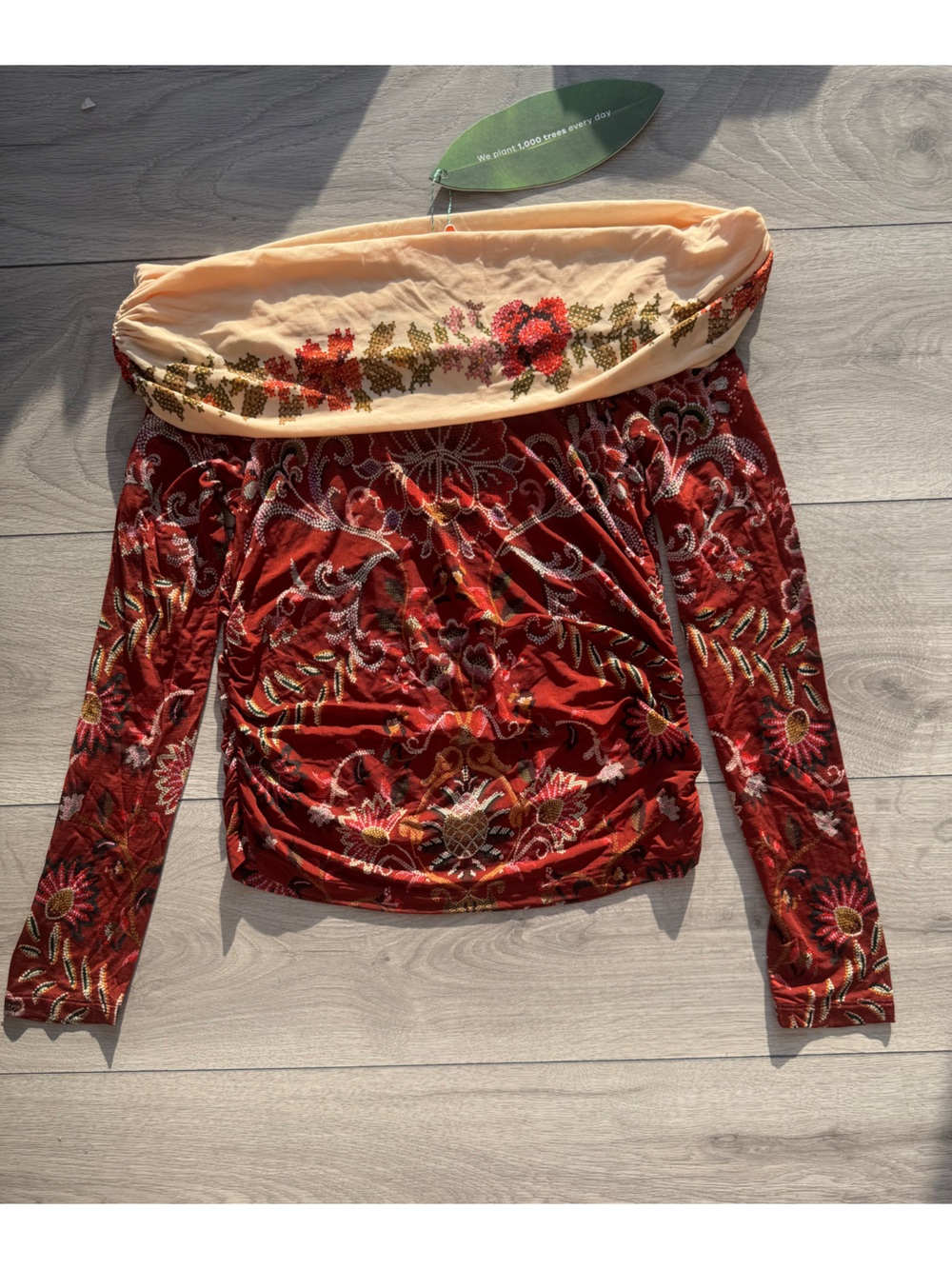 Farm Rio Off Shoulder Blouse - Picture 4 of 13